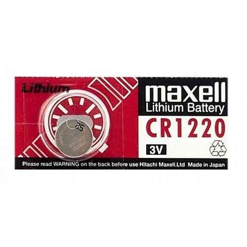 Maxell CR1220 3V Lithium Coin Battery 100 Pack FREE SHIPPING