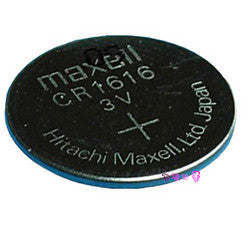 Maxell CR1616 3 Volt Lithium Coin Battery - 2 Pack FREE SHIPPING