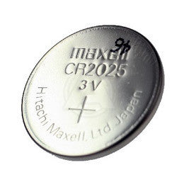 Maxell CR2025 3 Volt Lithium Coin Battery - 100 Pack - FREE SHIPPING