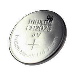 Maxell CR2025 3 Volt Lithium Coin Battery - 25 Pack - FREE SHIPPING