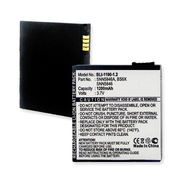 Motorola MOTOROLA A555 LI-ION 1200mAh Cellular Battery