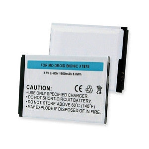 Motorola MOTOROLA DROID BIONIC / XT875 3.7V LI-ION 1600mAh BATTERY FREE SHIPPING