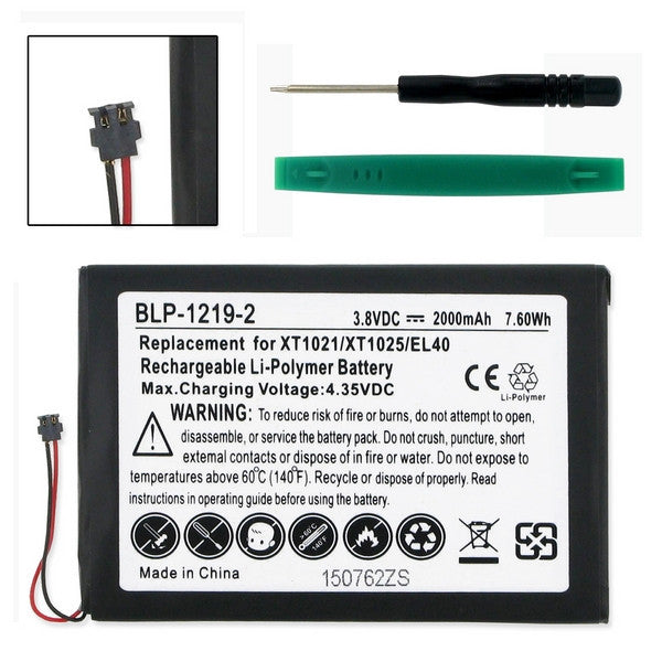 Motorola MOTOROLA EL-40 3.8V 2000mAh LI-POL BATTERY T FREE SHIPPING