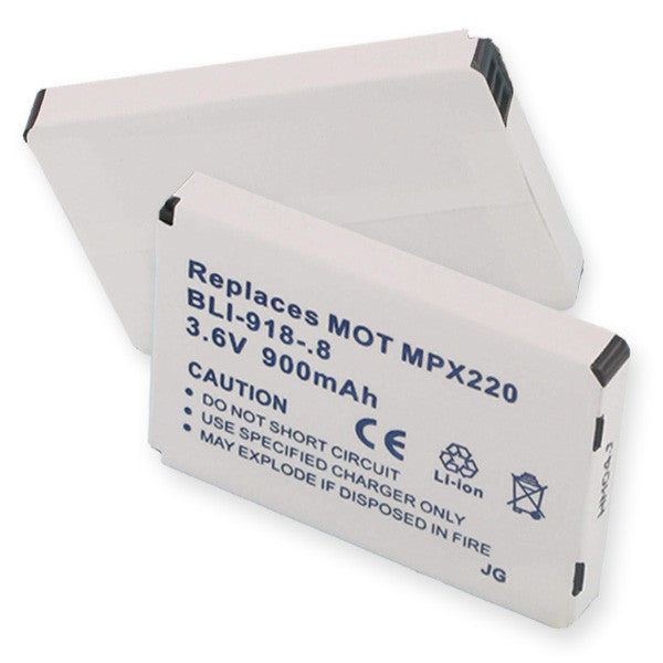 Motorola MOTOROLA MPx220 LI-ION 900mAh Cellular Battery