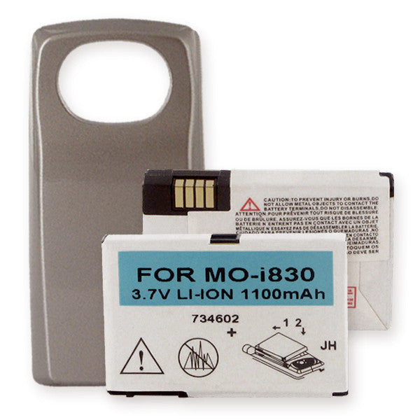 NEXTEL i830 L-ION 1.1Ah and SILVER Cellular Battery