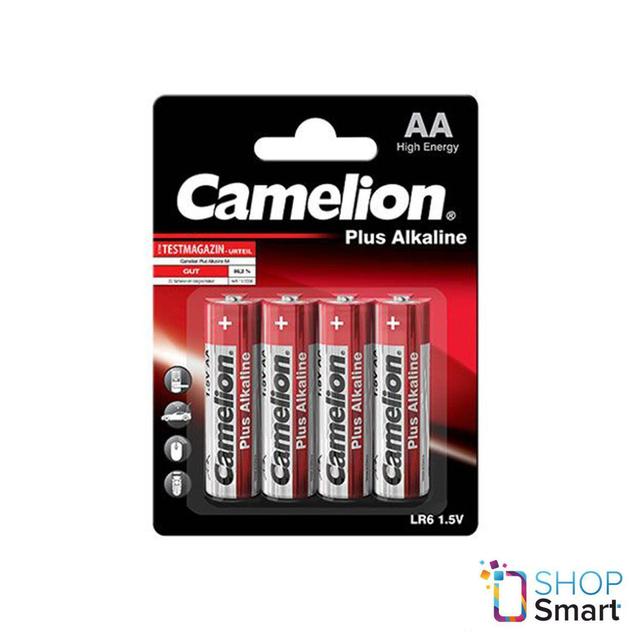 PACK OF 48 AA ALKALINE BATTERIES IN RETAIL PACKAGING + FREE SHIPPING