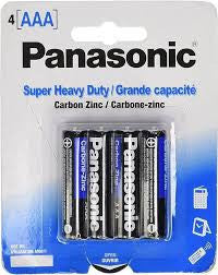 Panasonic AAA Size Super Heavy Duty - 48 Pack (12 Packs of 4 ) + FREE SHIPPING!