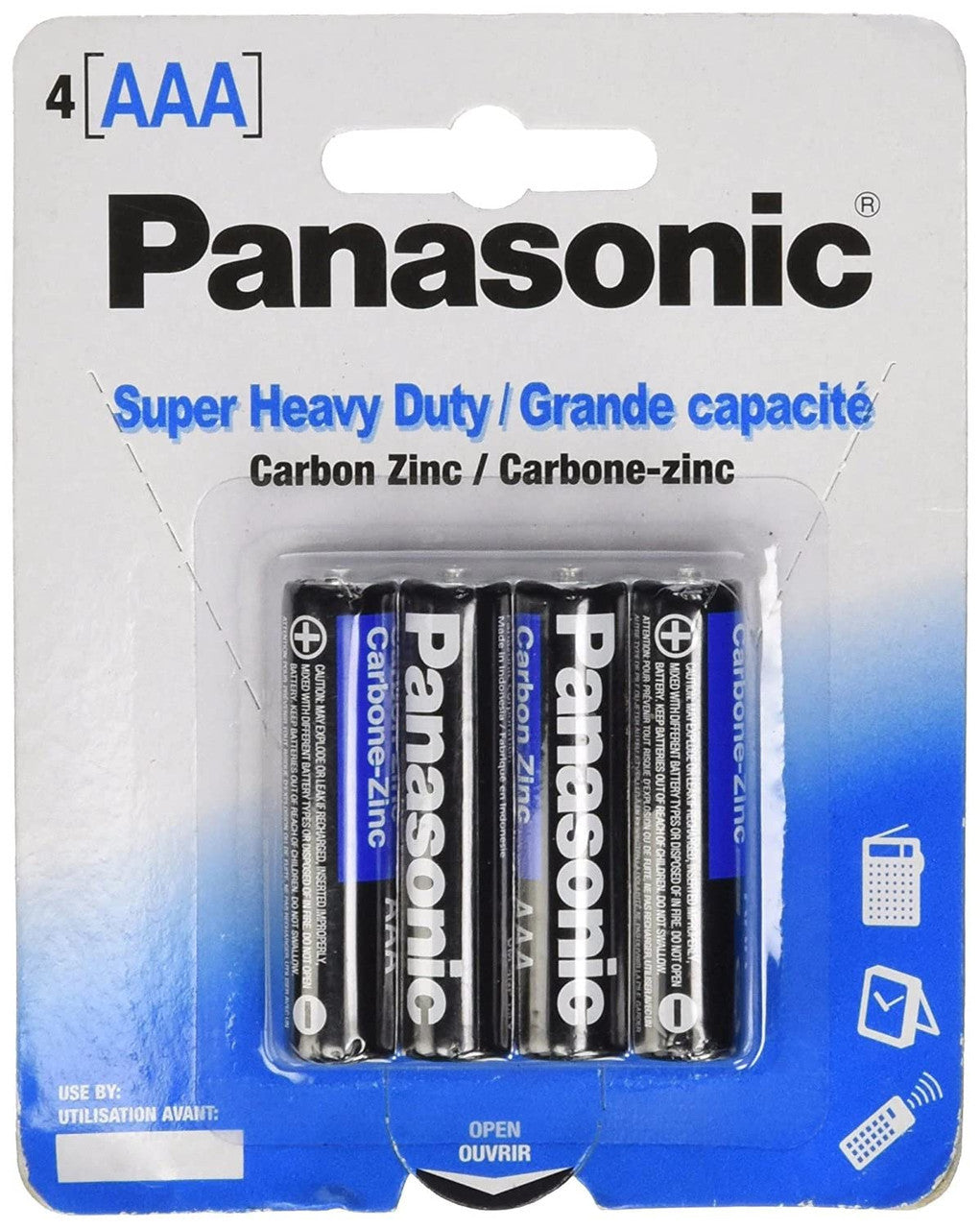 Panasonic AAA Size Super Heavy Duty - 96 Pack (24 Packs of 4 ) + FREE SHIPPING!