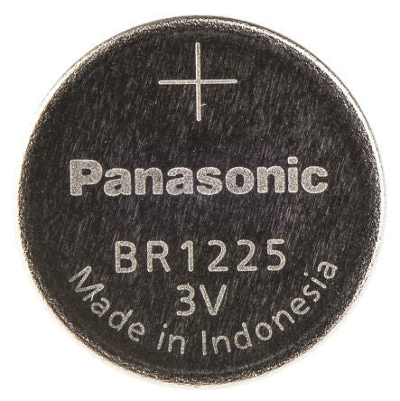 Panasonic BR1225 3V Lithium Coin Battery - 100 Pack - FREE SHIPPING