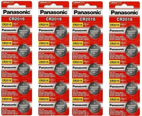 Panasonic CR1216 3V Lithium Coin Battery - 20 Pack + FREE SHIPPING!