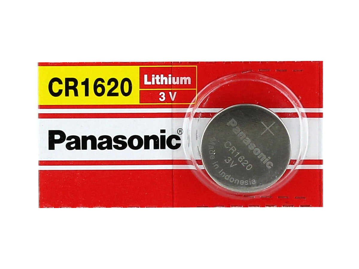 Panasonic CR1620 3V Lithium Coin Battery - 1 Pack FREE SHIPPING