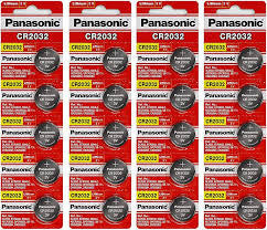 Panasonic CR2025 3V Lithium Coin Battery - 20 Pack + FREE SHIPPING!