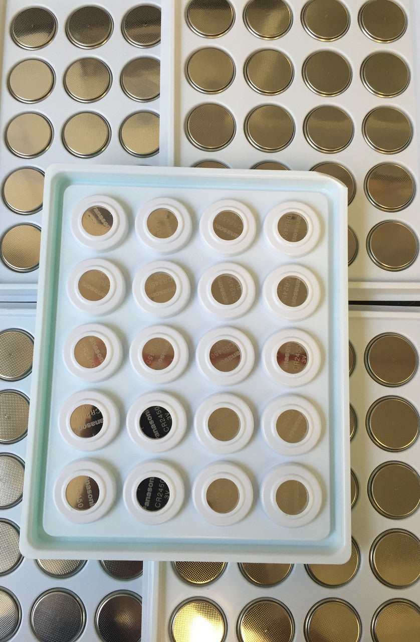 Panasonic CR2450 3V Lithium Coin Battery Pack of 100 - FREE SHIPPING