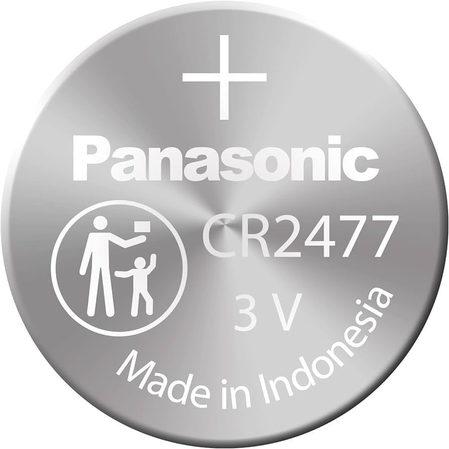 Panasonic CR2477 Coin Battery - 25 Pack + FREE SHIPPING!