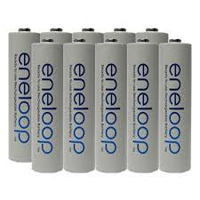 Panasonic eneloop AAA Rechargeable Ni-MH Batteries 800mAh 10-Pack