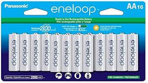 Panasonic eneloop AAA Rechargeable Ni-MH Batteries 800mAh 16-Pack