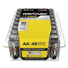 Rayovac  Alkaline  AA - 48 Pack