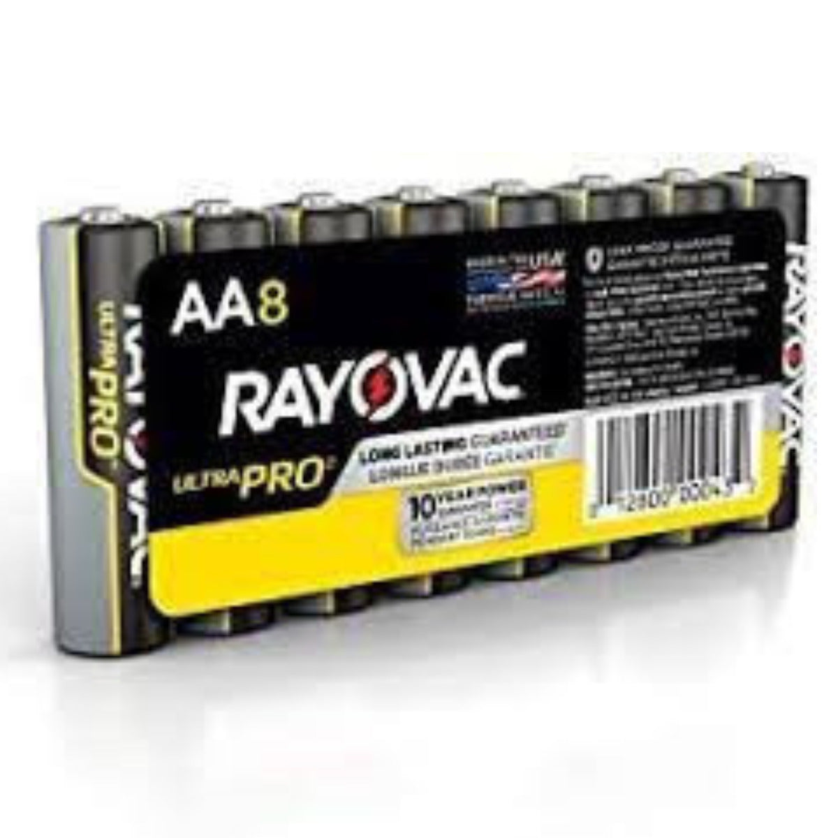 Rayovac UltraPRO Alkaline AA Batteries -8 Pack + FREE SHIPPING!
