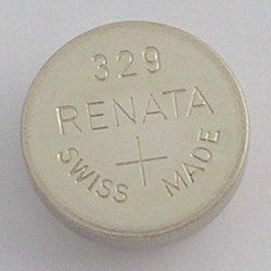 Renata 329 - SR731 Silver Oxide Button Battery 1.55V - 2 Pack + FREE SHIPPING!
