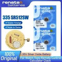 Renata 335 - SR512 Silver Oxide Button Battery 1.55V - 5 Pack + FREE SHIPPING!