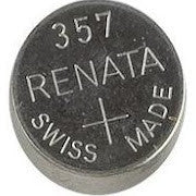 Renata 357/303 - SR44 Silver Oxide Button Battery 1.55V - 100 Pack FREE SHIPPING