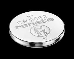 Renata CR2032 Battery - 2 Pack + FREE SHIPPING