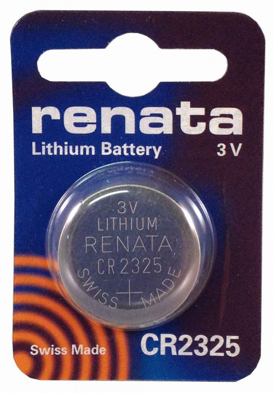 Renata CR2325 3V Lithium Coin Battery 2 Pack + FREE SHIPPING!