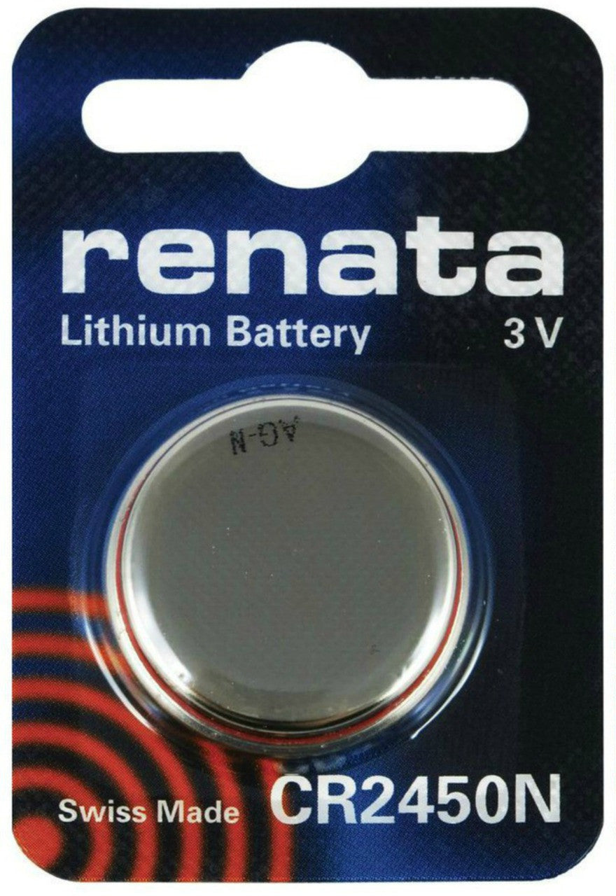 Renata CR2450N 3V Lithium Coin Battery 1 Pack FREE SHIPPING