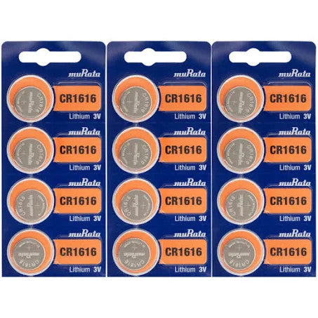 Sony Murata CR1616 Coin Battery - 15 Pack + FREE SHIPPING!