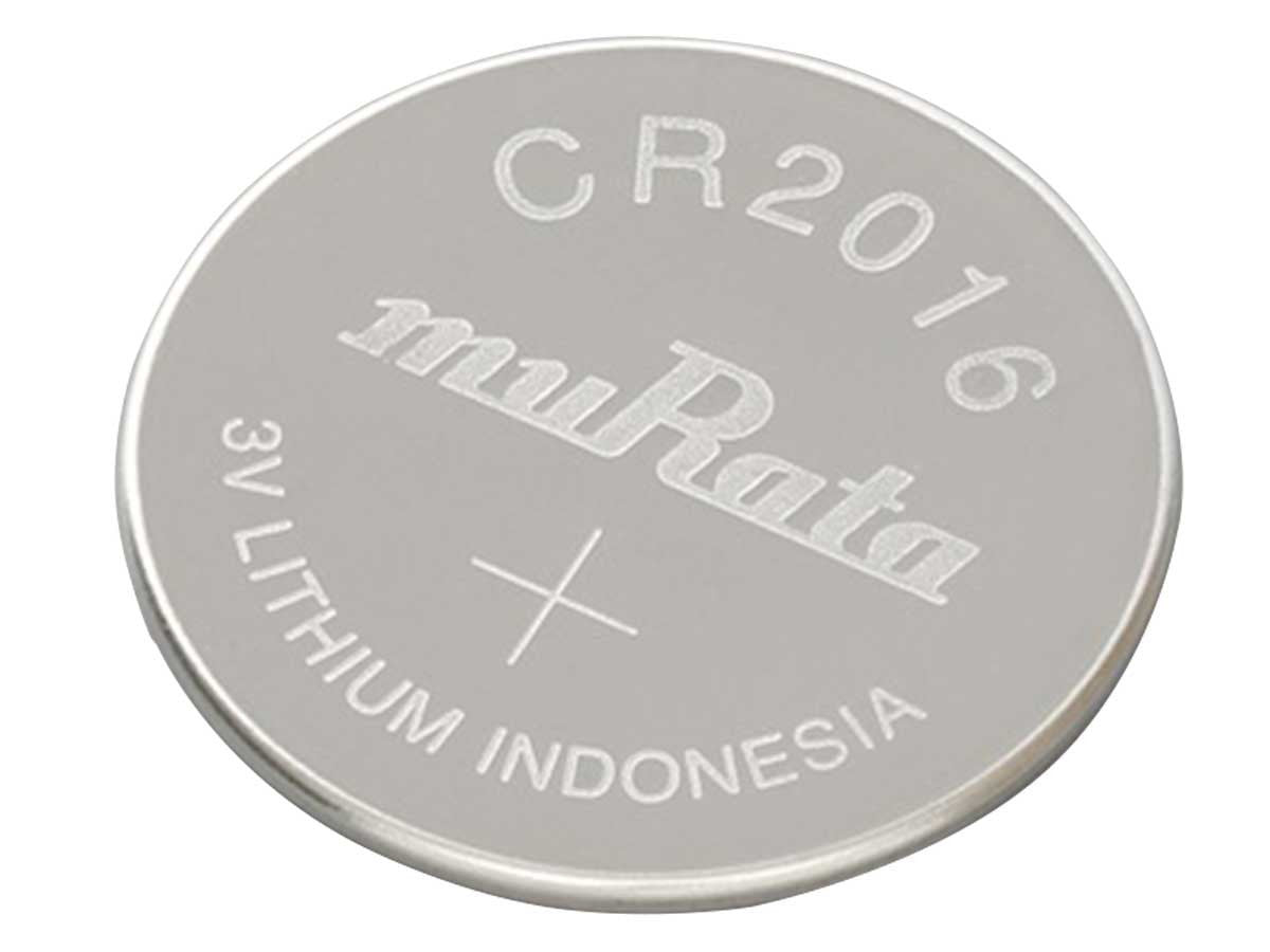 Sony Murata CR2016 3V Lithium Coin Battery - 5 Pack FREE SHIPPING