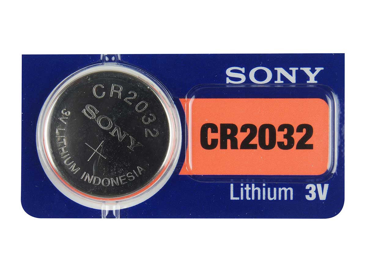 Sony Murata Murata CR2032 3V Lithium Coin Battery - 200 Pack FREE Shipping