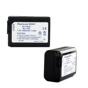 Sony SONY NP-FW50 7.2V 1000MAH Battery FREE SHIPPING