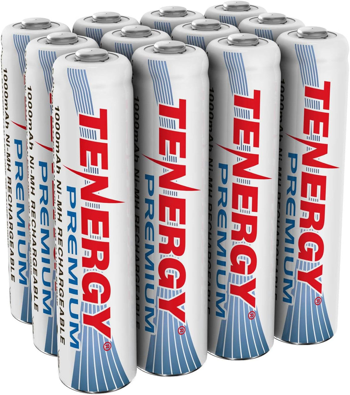 Tenergy Premium AAA NiMH 1000 mAh 1.2 V Rechargeable Batteries - 8 Pack + FREE SHIPPING!