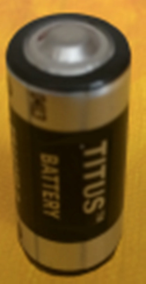 Titus 2/3 A Size 3.6V ER17335T Lithium Battery with Solder Tabs - 1 Pack Free Shipping