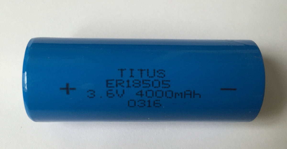 Titus A Size 3.6V ER18505 Lithium Battery - 1 Pack Free Shipping