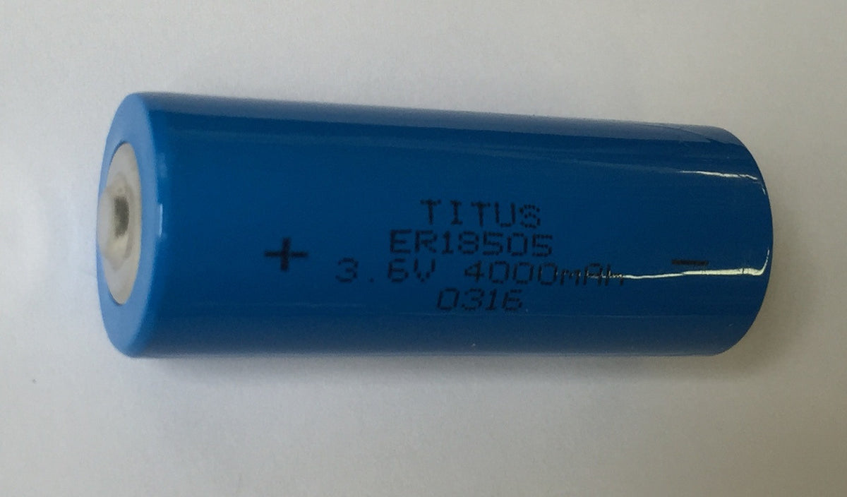 Titus A Size 3.6V ER18505 Lithium Battery - 4 Pack Free Shipping