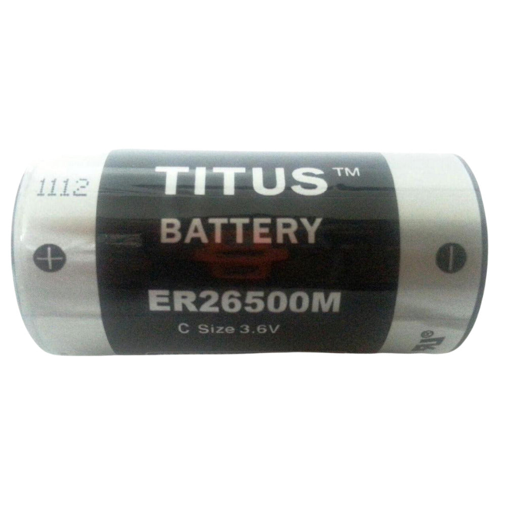 Titus C Size 3.6V ER26500M High Energy Lithium Battery - 4 Pack + Free Shipping!
