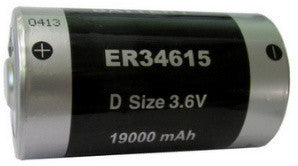 Titus D Size 3.6V ER34615T Lithium Battery With Solder Tabs - 20 Pack Free Shipping