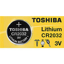 TOSHIBA Toshiba CR2032 3V Lithium Coin Battery - 100 Pack + FREE SHIPPING!