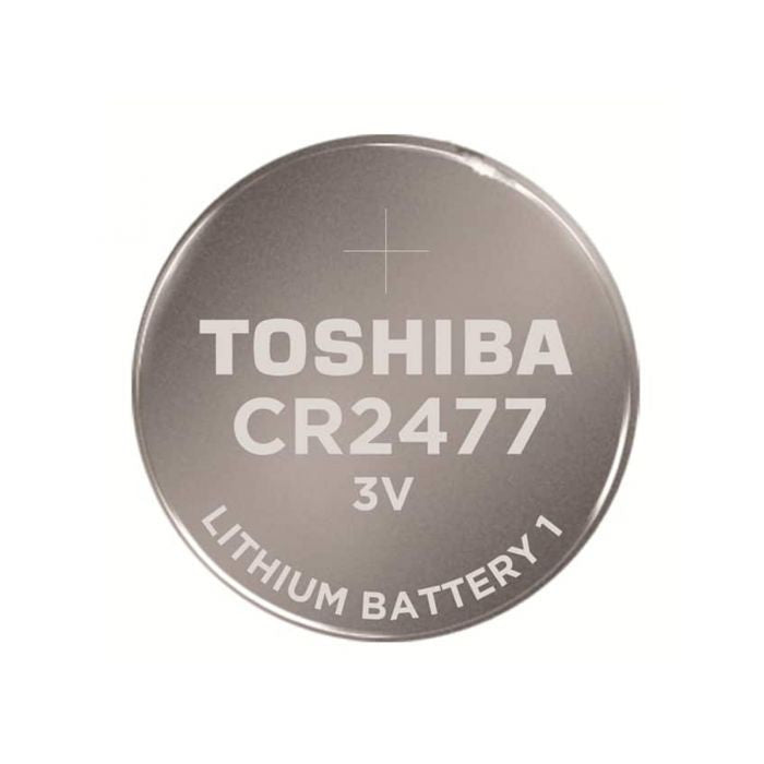 TOSHIBA Toshiba CR2477 Coin Battery - 5 Pack + FREE SHIPPING!