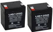 UB1250 12 Volt 5 AMP SLA/AGM Battery 2 Pack FREE SHIPPING