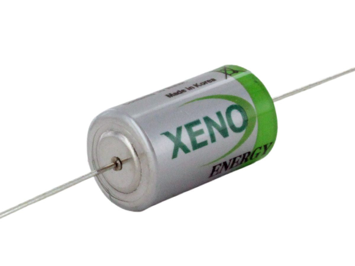XENO Xeno 1/2 AA Size 3.6V Lithium Battery with Axial Leads XL-050FAX 4 PACK + FREE SHIPPING!