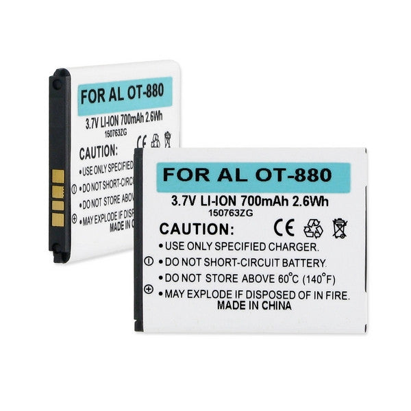 BBW ALCATEL OT-880 3.7V 700mAh LI-ION BATTERY FREE SHIPPING