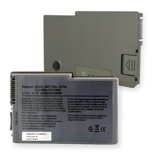 BBW DELL 11.1V 4400mAh Li-ION Laptop Battery