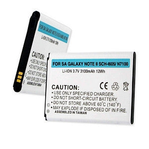 BBW SAMSUNG GALAXY NOTE II SCH-I605 3.7V 3100mAh LI-ION BATTERY FREE SHIPPING