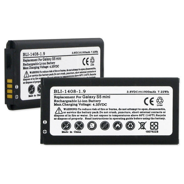 BBW SAMSUNG GALAXY S5 MINI EB-BG800BBE 3.8V 1.9Ah LI-ION BATT W/NFC FREE SHIPPING