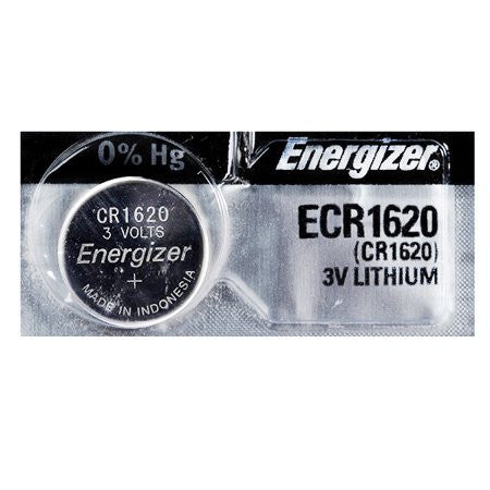 Energizer CR1620 3V Lithium Coin Battery - 100 Pack FREE SHIPPING