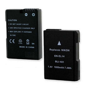 Nikon NIKON EN-EL14 7.4V 1000MAH FREE SHIPPING