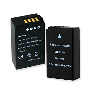 Nikon NIKON EN-EL20 7.2V 850MAH Video Battery FREE SHIPPING