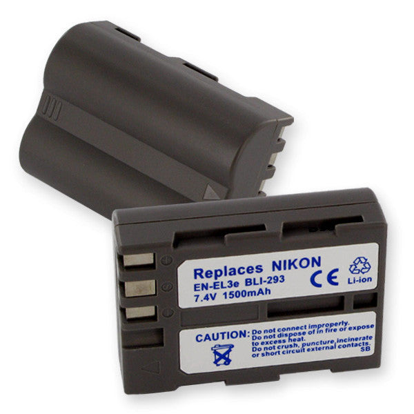 Nikon NIKON EN-EL3e LI-ION 1500mAh Digital Battery FREE SHIPPING